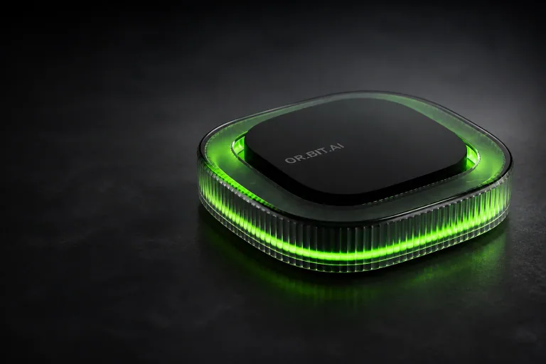 Existing OR.BIT.Ai Base product reference with its green light guide